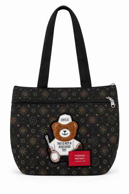 Teddy Charm Everyday Tote Bag