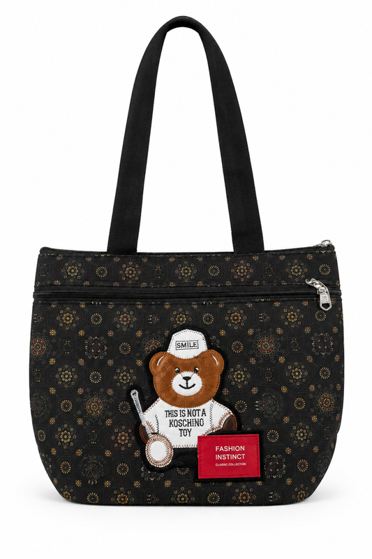 Teddy Charm Everyday Tote Bag