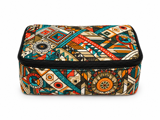 GeoCraft Multipurpose Organizer Pouch | Travel & Daily Essentials Storage Case