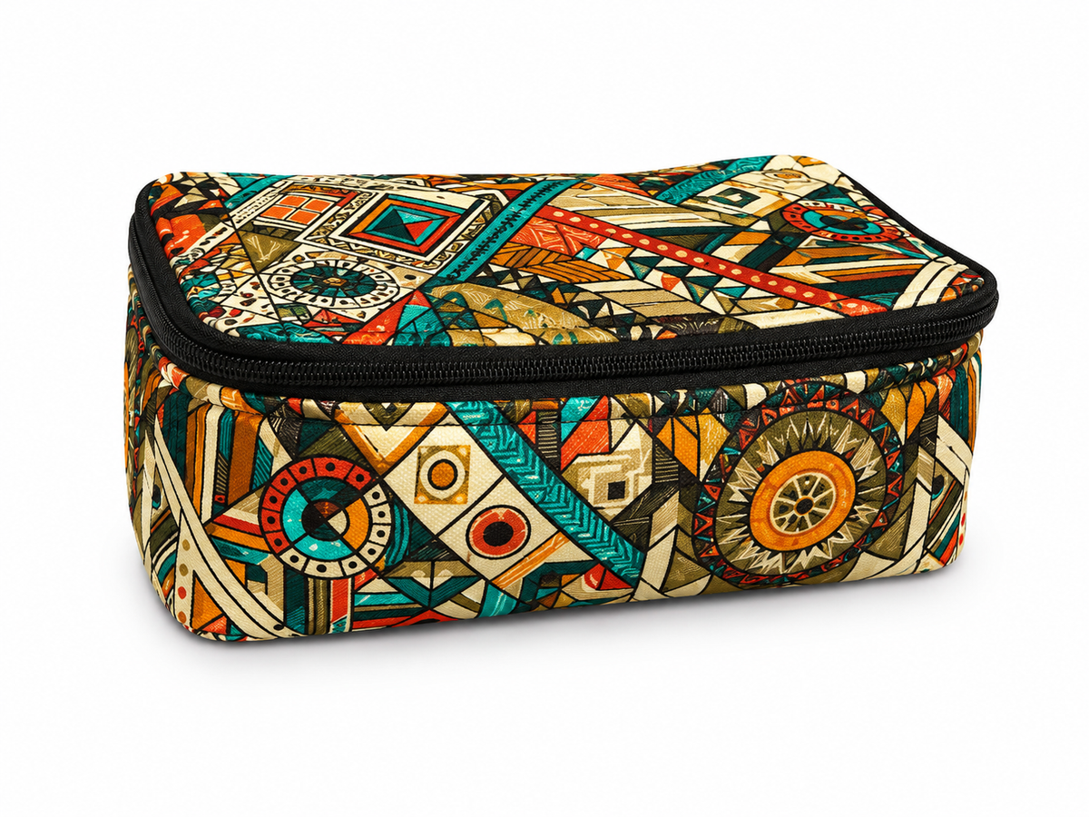 GeoCraft Multipurpose Organizer Pouch | Travel & Daily Essentials Storage Case