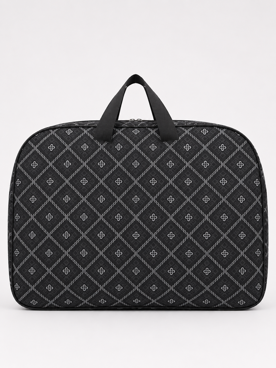 Classic Monogram Diamond Travel Duffle Bag