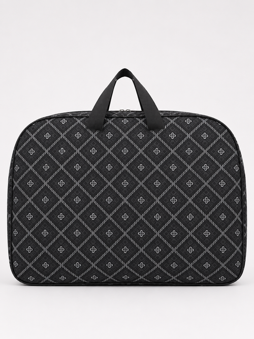 Classic Monogram Diamond Travel Duffle Bag