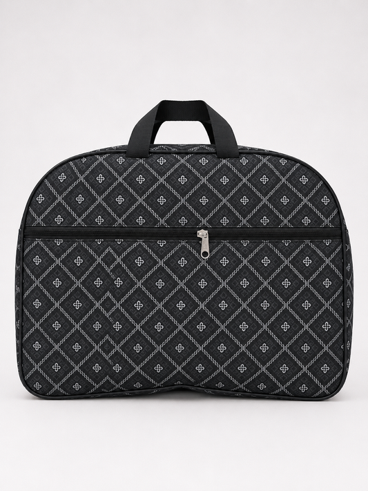 Classic Monogram Diamond Travel Duffle Bag