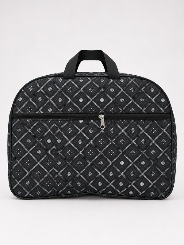 Classic Monogram Diamond Travel Duffle Bag