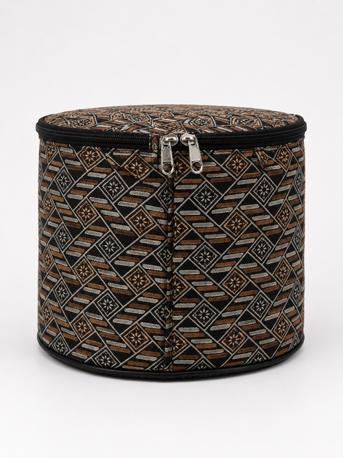 Kitchen Thali & Dish Storage Keeper / Traditional Round Dinner Plate Storage Cover